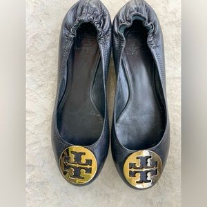 Tory Burch Minnie ballet flats - black